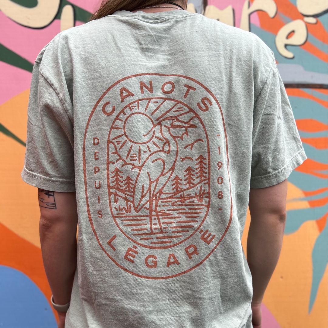 T-shirt Canots Légaré - CL-TSHIRT-M-VRP-2024 - Canots Légaré