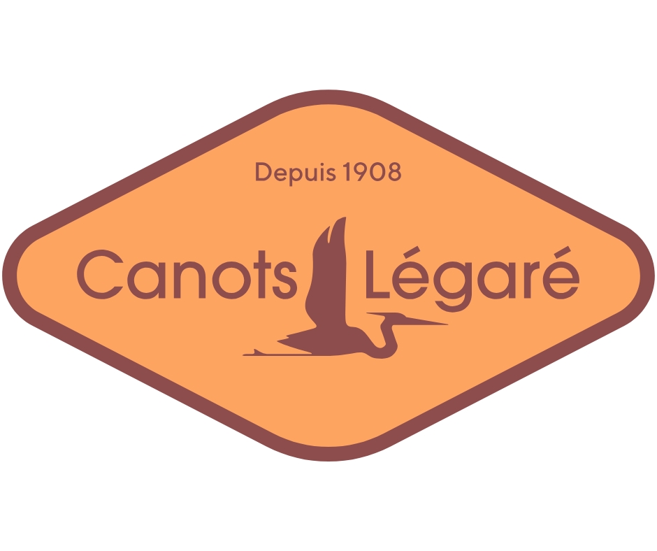 Collants losange Canots Légaré - CL-AUTOCOL-LOS-OG-BR - Canots Légaré