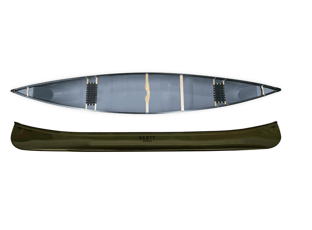 Canots Scott - Two River 20'6 - SCO-TWO-21-FV-PBV-BLF - Canots Scott